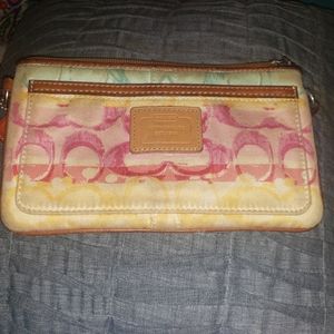Coach wristlet